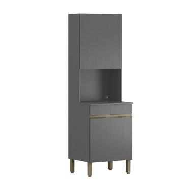 Imagem de Paneleiro para Microondas 2 Portas Line Gris/Gris - SSX Multicoisas