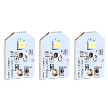 Imagem de 3un WR55X11132 Luz Led para GE Frigorífico, Luz Led de Substituição Premium e Durável para GE Frigorífico Substituição WR55X11132 WR55X26486 PS4704284 3033142 AP6261806 EAP12172918