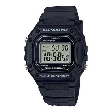 Imagem de Relógio Masculino Casio Digital Preto W-218H-1Avdf