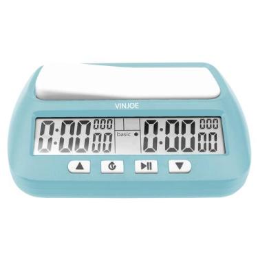 Imagem de Relógio de xadrez VINJOE Digital Chess Timer Professional Blue