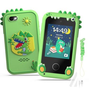 Imagem de Brinquedo para smartphone infantil SnowCinda 2.8", tela sensível ao to
