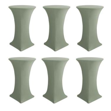 Imagem de Toalha de mesa Enjoyidea, capas de mesa de coquetel, elastano, pacote 