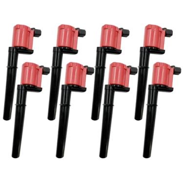 Imagem de N51WSTAR Pacote de bobina de ignição de energia de alta faísca DG512 UF191 conjunto de 8 compatível com Ford Mustang GT Lincoln AVIATOR CONTINENTAL BLACKWOOD MARAUDER AIV ROADSTER ESPERANTE 4.6 4.6T