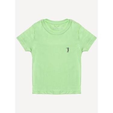 Imagem de Camiseta Aleatory Infantil Básica New Verde-Masculino