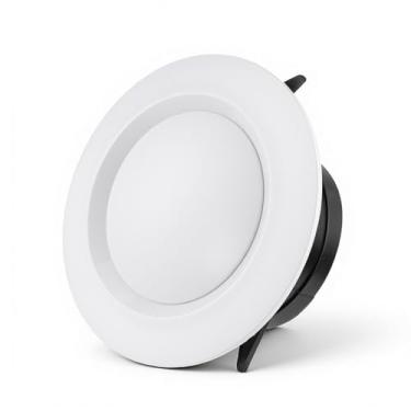 Imagem de 10 cm Soffit Vent ABS Tampa de ventilação de ar ajustável Branco Redondo Soffit Saídas de Escape para Ventilação de Duto Ventilação de Teto Coberturas para Sala de Estar Banheiro (9,5 cm, Painel