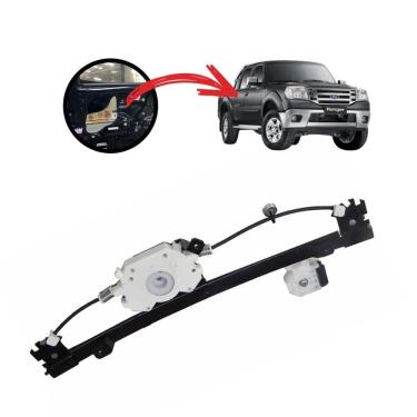 Imagem de Máquina Vidro Elétrica Sem Motor Traseira Direita Ranger