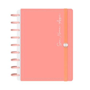 Imagem de Caderno De Disco Iscool Inteligente 140 Folhas Personalizado Solid Colors Pêssego M+