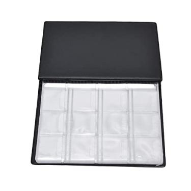Imagem de Acouto Livro de Coleção de Moedas Premium Com 120 Bolsos de PVC e Capa de Couro PU, Design Transparente, Fácil Visualização, álbum de Moedas Altamente Macio e Perfeito para Colecionadores e