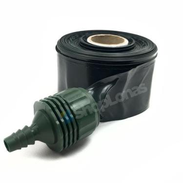 Imagem de Mangueira Irrigação Santeno Jardim Hortas Gramado 15m + Conexão 