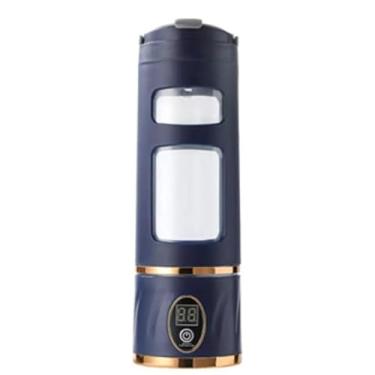 Imagem de Liquidificador PortáTil E Extrator De Sucos RecarregáVel - 8 LâMinas De AçO Inox, Potente Para Frutas, Vitaminas E Smoothies(AZUL)