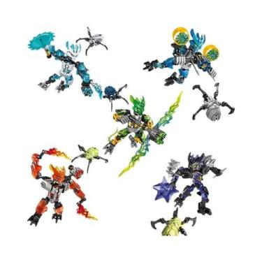 Imagem de Blocos De Construção Bionicle Para Meninos, Figuras De Ação De Anime, 