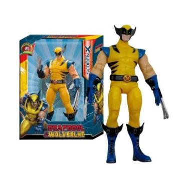 Imagem de Figura De Ação Deadpool Wolverine 1/10 X-Men Guardiões Da Galáxia Brin