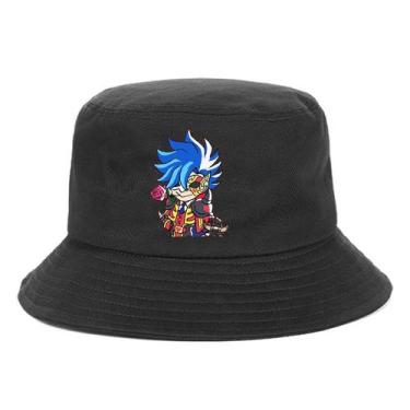 Imagem de Boné de praia casual unissex Bucket Hat SK8 Anime 56-58 cm - yiweisai