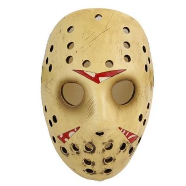 Imagem de Máscara Spooky Jason Resin Face Full Face Halloween - yiweisai