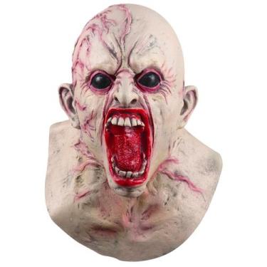Imagem de Máscara Cosplay Biochemical Zombies Halloween Latex 320g - yiweisai