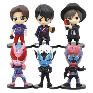 Imagem de Boneco de ação Kamens Riders Revices Anime 10 cm 6 unidades/lote - Yiw