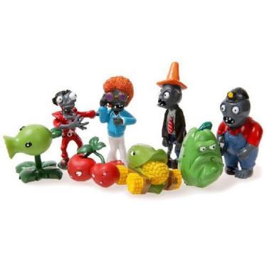 Imagem de Coleção Figure Toy Plants Zombies Anime 8 unidades de PVC de 5 a 8 cm 