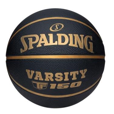 Imagem de Bola basquete spalding varsity tf-150, Preto, Ouro, Único