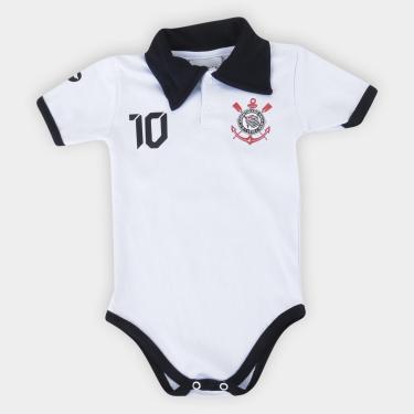 Imagem de Body Corinthians Infantil Torcida Baby Polo-Unissex