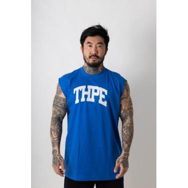 Imagem de Regata Oversized Brigth Thpe Premium, Azul royal, P