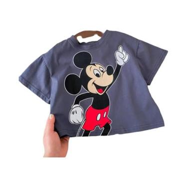 Imagem de Camiseta De Algodão De Verão Para Meninos E Meninas, Camiseta Casual D