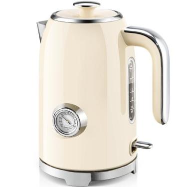 Imagem de Chaleira Elétrica SUSTEAS 1,7L - 1500W - Com Termômetro - Bege