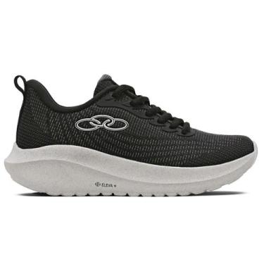 Imagem de Tênis Olympikus Acqua Infantil Preto Branco, Preto, 36