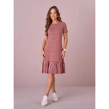 Imagem de Vestido pauline tata martello malha - TATÁ MARTELLO, Telha, P