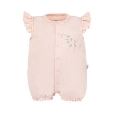 Imagem de Macacao Curto Com Botoes Cerejeira - Hug, Rosa, M