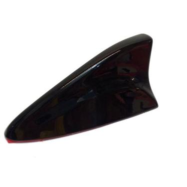 Imagem de Antena shark tubarão de teto decorativa automotiva preta - PERMAK