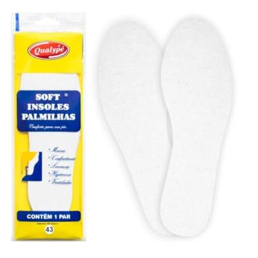 Imagem de QUALYPÉ Palmilha De Espuma Branca Qualypé Branco 43