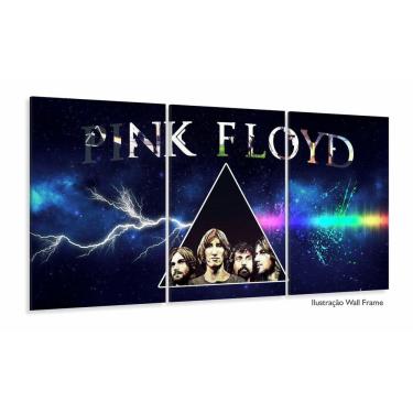Imagem de Quadro Decorativo 3 pç Pink Floyd 120x60