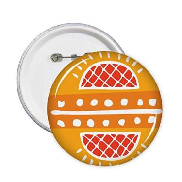 Imagem de Emblema de totem do México vermelho pinheiro do México, alfinetes de civilização antiga, 5 peças