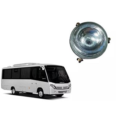 Imagem de FAROL FACHO BAIXO MICRO ONIBUS COMIL PIÁ 2008... 18CM DIAMETRO