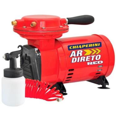 Imagem de Compressor Ar Direto 1/3 Hp Bivolt Red Com Kit Chiaperini