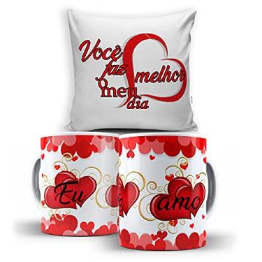 Imagem de KIT Caneca + Almofada Mundo dos Namorados 017