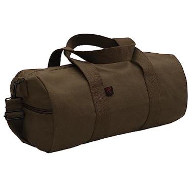 Imagem de Rothco Bolsa de ombro vintage de lona, marrom terra, 48 cm