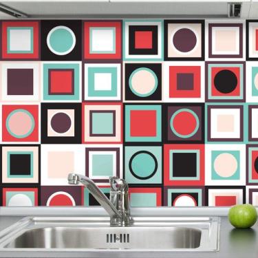 Imagem de Adesivo de Azulejo para Cozinha Alegria - Quartinhos