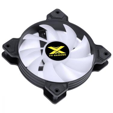 Imagem de Fan/cooler Vx Gaming V.light 4 Pontos De Led 120x120 Vermelho - Vlightr