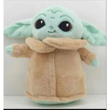 Imagem de Pelúcia Boneco 25 Cm Baby Bebê Yoda Mandalorian Star Wars - Soberana B