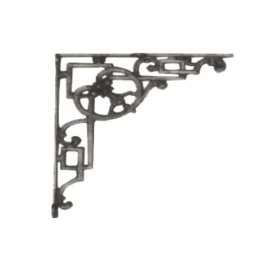 Imagem de Cantoneira Mão Francesa Nº08 Ferro Fundido 41,5x49cm