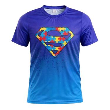 Imagem de Camiseta Esportiva Masculina Rkc Sports Autista SUPER 87-Masculino