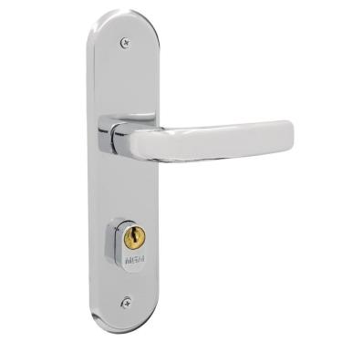 Imagem de Fechadura MGM Externa 40 Stilo Alavanca Cromado