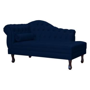 Imagem de Divã Moderno Larissa Lado Direito material sintético Cores - S.A Móvei