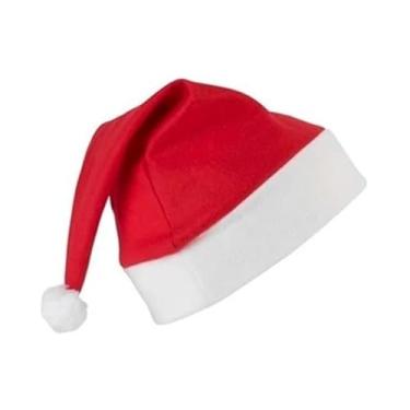 Imagem de Gorro Papai Noel Touca Natalina Tecido Veludo