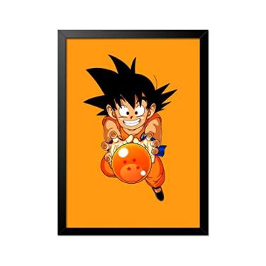 Imagem de Quadro Poster Dragon Ball Z 33x23cm