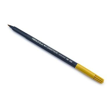 Imagem de Caran D'Ache Fibralo Caneta Aquarelável, Mostarda, 0.5-5 mm