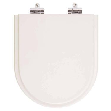 Imagem de Assento Sanitário Soft Close Smart Castanha Bege Fosco para vaso Celite