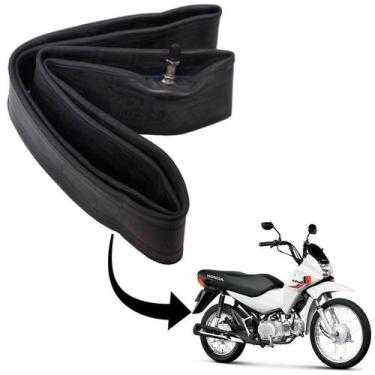 Imagem de Câmara De Ar Traseira Uso Moto Biz Pop Mj-14 80/100-14 Nova - VULCAN