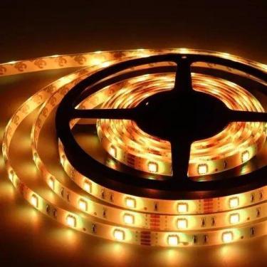 Imagem de Fita Led 5m Cores 12v 60leds/m IP20 4,8W/M Galaxy, AMBAR